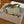 LOE SMALL 21 GATE DUAL BAG IN KHAKI BROWN SOFT CALFSKIN AND JACQUARD