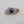 HM Pig Nose Black Pearl Rose Gold Ring