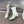 CD Ankle knight boots white gold patent leather 433113