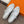 HM 25C Kichu Ballet Flat White Fabric with Calfskin 208284