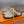 HM 25C Kiga sneaker Brown mix White Crochet knit with Calfskin 208291