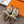 HM 25C Kiga sneaker Brown mix White Crochet knit with Calfskin 208291