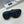 CC Platform Round Toe Open Toe Sandals Black Rubber 830394