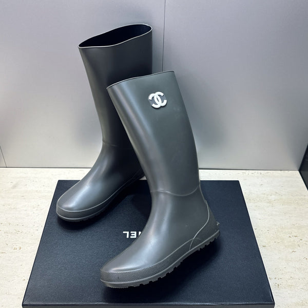 CC 26s Rainboots Taupe Gray Rubber 959262