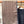 FF SHAWL 185 CM IN COFFEE BROWN SILK AND WOOL WITH BLUE BORDER 413672