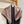 FF SHAWL 185 CM IN COFFEE BROWN SILK AND WOOL WITH RED BORDER 413673