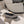 Balen 25 bow ballet flat attached rhinestones in grey calfskin 184484