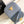 teen besace triomphe 18.5 grey calfskin gold hardware