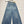 Celine Wide-leg Jeans Light Blue Cotton