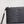 CLUTCH 24 IN BLACK QUILTED CALFSKIN SILVER BUCKLE