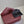 LOULOU SMALL 24 IN BURGUNDY RED SHEEPSKIN GOLD HARDWARE