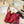 ROCKSTUD SLINGBACK IN CHERRY RED CALFSKIN 50MM