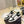 SL SL/61 SNEAKERS DARK GREEN AND WHITE CALFSKIN