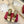 VLTN 26s Ladycrush Strass Flower Sandals Gold Metallic Leather 985382