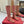 Valentino Garavani VLogo Tall Monogram High Boots 30mm In Beige Mix Red Canvas Fabric 992789