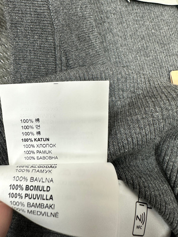 Miu Short Vest Grey Wool 345303