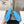 cc thong sandal cloud blue velvet