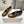 BALLET FLAT WITH CROSSOVER STRAP IN SEPIA BROWN LAMBSKIN