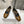 BALLET FLAT WITH CROSSOVER STRAP IN SEPIA BROWN LAMBSKIN
