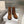CD 26s Lace-Up Knee- Ankle Boots Brown Suede 924102