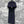 CD 25 Halter-neck Backless Dress Purple Black Wool Fabric