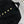 LV 25 Round-Neck Logo Metal Buttoned Dress Black Poliester