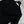 LV 25 Round-Neck Logo Metal Buttoned Dress Black Poliester