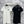 CD 25 Polo Collar Dress Black and White cotton polyester