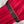 LV 25 Ped Pleated Cross Dress Red Polyester