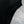 LV 25 Stand-Up Collar Ruffled Edges Dress Black Polyester