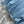 Fendi 25 Double F Shirt Blue Viscose Polyester