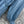 Fendi 25 Long Sleeve Dress Blue Viscose Polyester