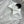 LV 25 Splicing Perspective Jacquard Monogram Sleeve Dress White Cotton