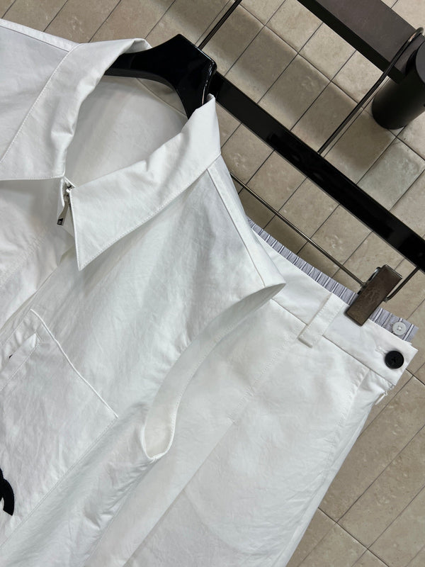 CC 26s Sleeveless Set White Polyester 400734