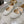 CD 26 Ballet Flats Metallic Silver Leather With Sequins 592214