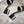 CD 26 Embroidered Sandals 45mm Black White Canvas 592240