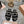 Miu Crochet Sandals Black White Woven 751359
