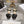 CD J'Adior Sandals Black Canvas Leather 901714