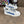 LV TRAINER SHOES IN WHITE MIX BLUE CALFSKIN