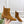 CD Icon Heeled Ankle Boot 40mm Brown Orange Suede