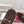 GG Horsebit Embossed Mule Dark Brown Suede And Wool 536052