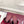 GG 26 Horsebit Flat Mules Rhinestones Red Velvet 587081