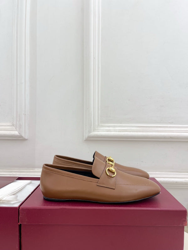 GG 26s Loafer With Horsebit Brown Leather 640284