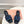 Miu 26s Rhinestone Flat Sandals Black Sheepskin Silk 891869