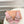 Miu 26s Rhinestone Flat Sandals Light Pink Sheepskin Silk 891871