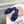 Miu 26s Rhinestone Flat Sandals Dark Blue Sheepskin Silk 891872