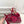 GG Janaya Platform Sandals 15.5cm Burgundy Suede 891838