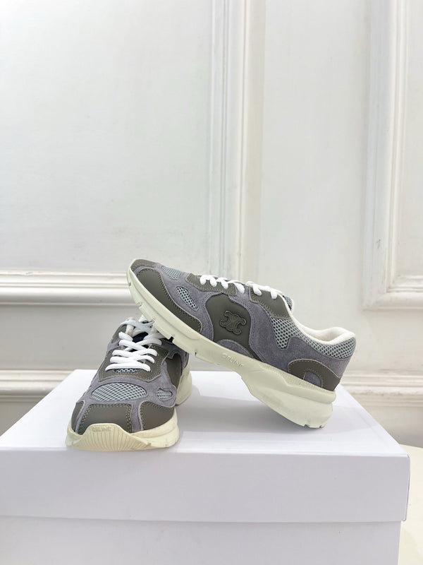 CE 26s Runner Sneaker Grey Mesh Suede 947585