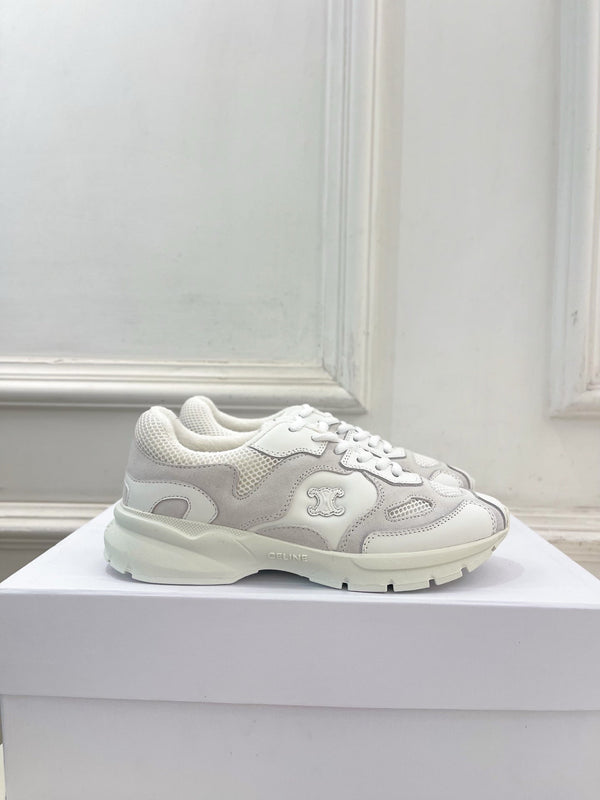 CE 26s Runner Sneaker White Mesh Suede 947584