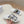 CD 26s Platform Slippers 35 Blue White Canvas Lambskin 643809